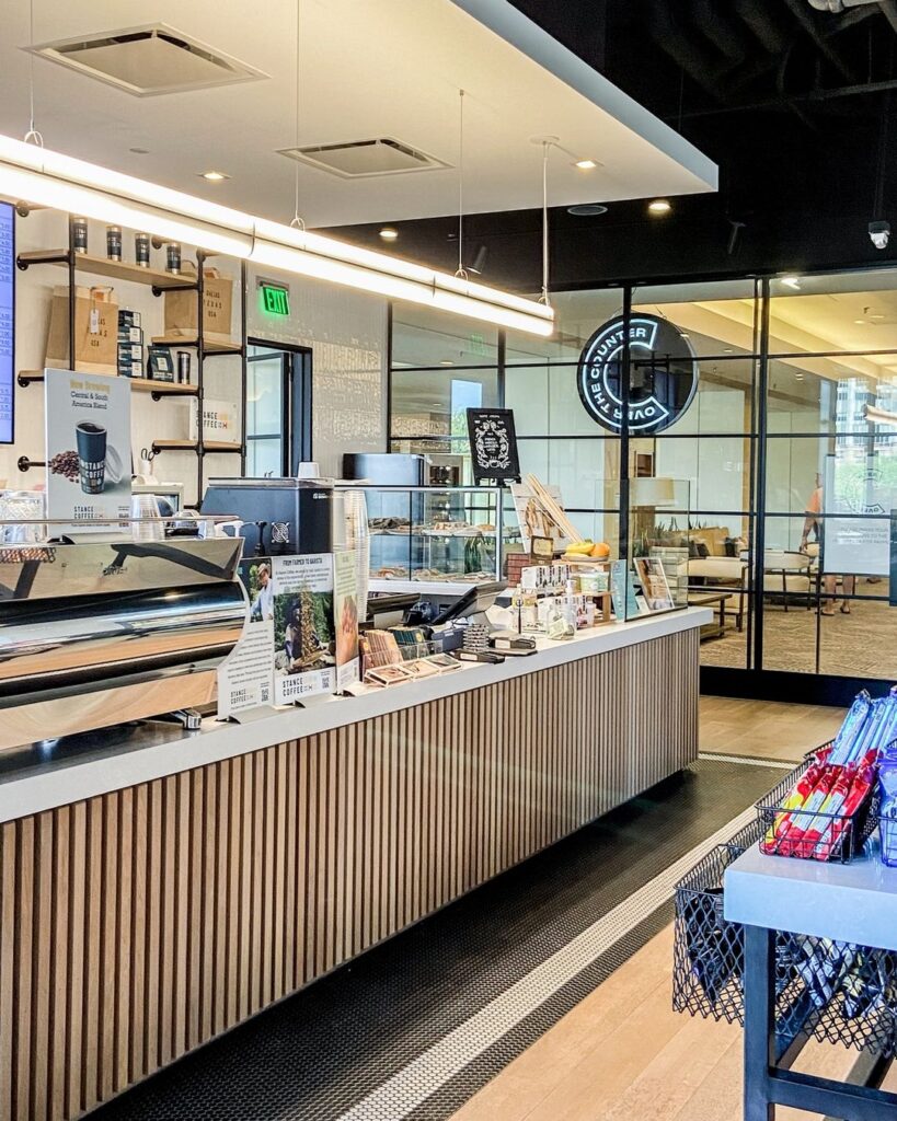 Over the Counter Coffee at Omni Las Colinas Hotel